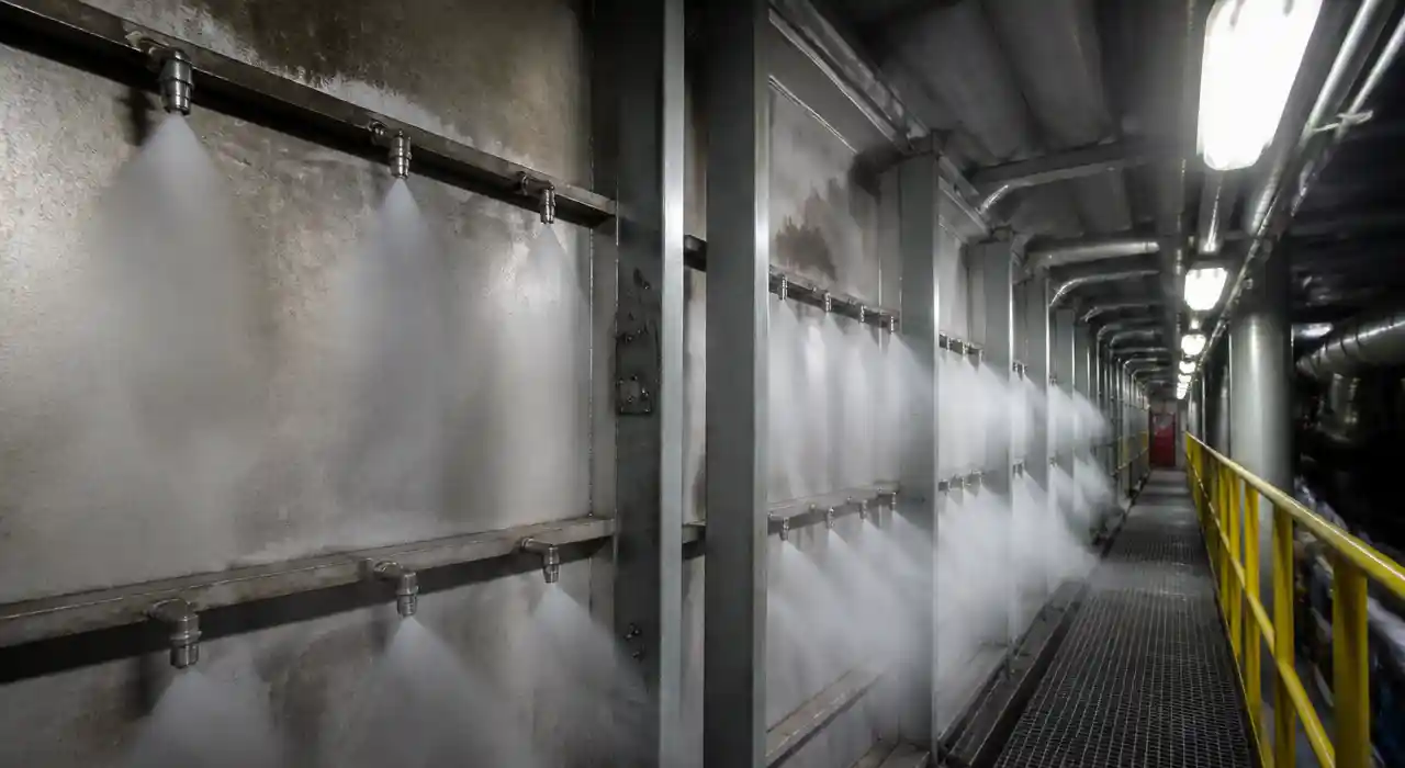 Flue gas cooling