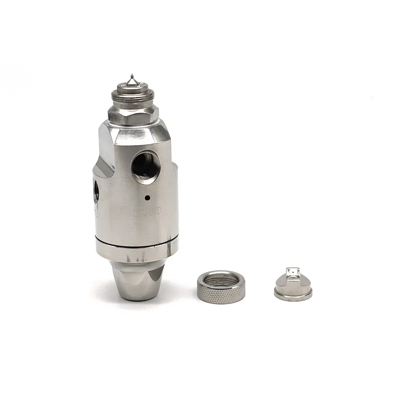 Flat Pressure Air Atomizing Nozzle Head